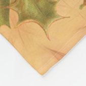 Couverture Polaire Santa Claus Noël Portrait Vintage (Coin)