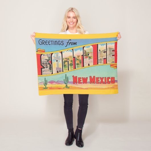Couverture Polaire Santa Fe Vintage (En situation)