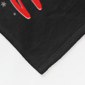 Couverture Polaire Santa Hat Ugly Xmas Funny Wolf Christmas Tree  (Coin)