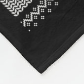 Couverture Polaire Santa Riding Shark Ugly Christmas Sweater Believe (Coin)