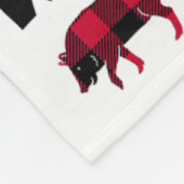 Couverture Polaire Santa's Watching My Aim - Boar Hog Hunting (Coin)