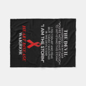 Couverture Polaire Santé du guerrier de la maladie (Devant (Horizontal))