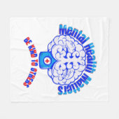 Couverture Polaire Santé mentale (Devant (Horizontal))