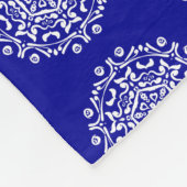 Couverture Polaire Sapphire Mandala (Coin)