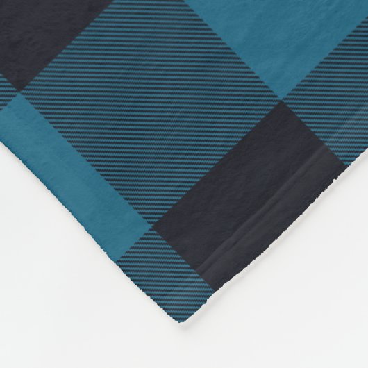 Couverture Polaire Sapphire Navy Buffalo (Coin)