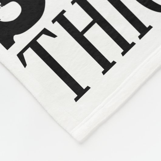 Couverture Polaire Sarcasme épais et lourd (Coin)