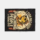 Couverture Polaire Sarcastic Fishing Lover Funny Dark Humor Men Dad C (Devant (Horizontal))