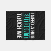 Couverture Polaire Sarcastic Quotes And Introverts Men Women Tees. I  (Devant (Horizontal))