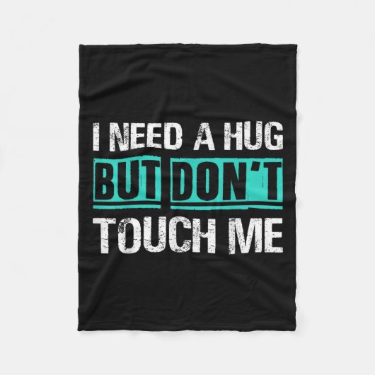 Couverture Polaire Sarcastic Quotes And Introverts Men Women Tees. I  (Devant)