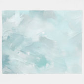 Couverture Polaire Sarcelles d'hiver en pastel (Devant (Horizontal))