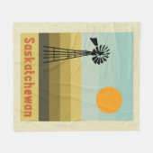 Couverture Polaire Saskatchewan Canada (Devant (Horizontal))