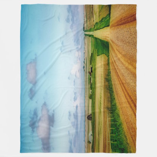 Couverture Polaire Saskatchewan Prairie Road (Devant)