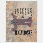 Couverture Polaire Sasquatch (Devant)