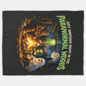 Couverture Polaire Sasquatch Bigfoot (Devant (Horizontal))