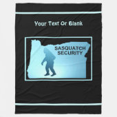 Couverture Polaire Sasquatch Security - Oregon (Devant)