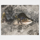 Couverture Polaire Saumon de saut (Devant (Horizontal))