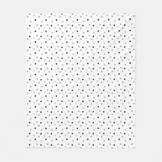 Couverture Polaire Saupoudrer de minuit : (Devant)
