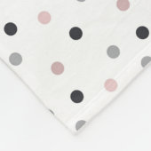 Couverture Polaire Saupoudrer de minuit : (Coin)
