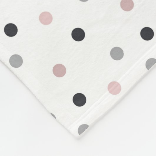 Couverture Polaire Saupoudrer de minuit : (Coin)