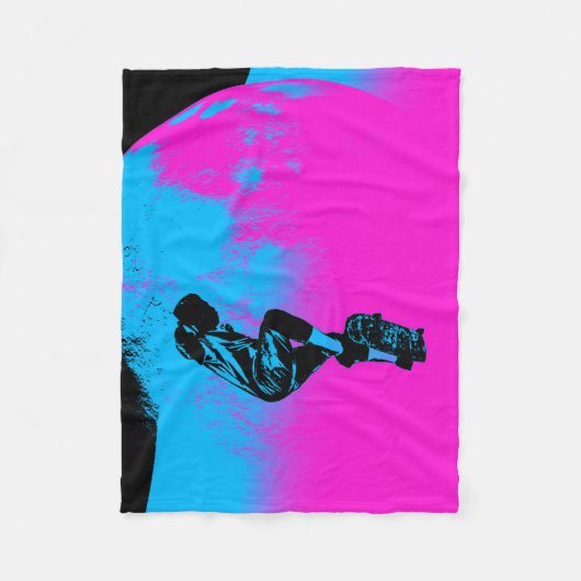 Couverture Polaire Saut de lune (Devant)