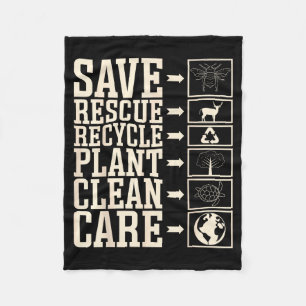 Couverture Polaire Sauver Secourir Recycler Usine Propre Soin