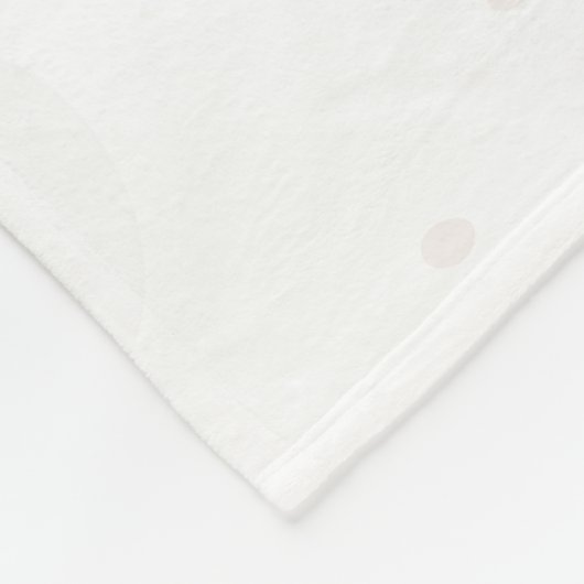 Couverture Polaire Scandi Arc en ciel Bébé 1ère année Jalon    (Coin)