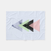 Couverture Polaire Scandinave Abstrait #884 (Devant (Horizontal))