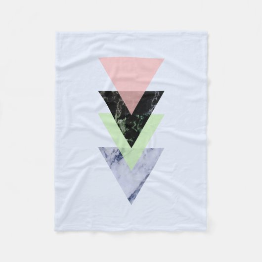Couverture Polaire Scandinave Abstrait #884 (Devant)