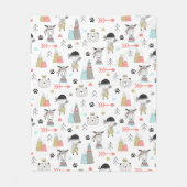 Couverture Polaire Scandinavie Boho Wilderness Amusement (Devant)