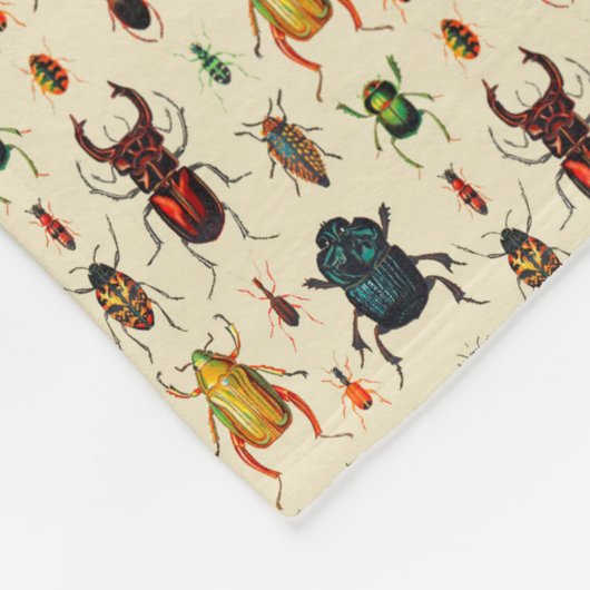 Couverture Polaire Scarabées vintages (Coin)