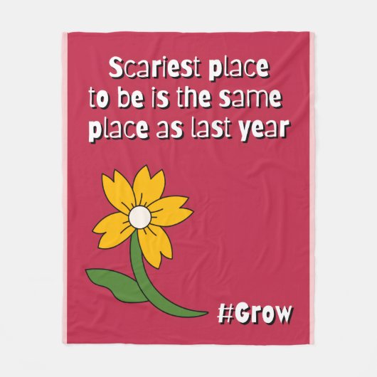 Couverture Polaire Scariest Place Is Staying the Same (Devant)