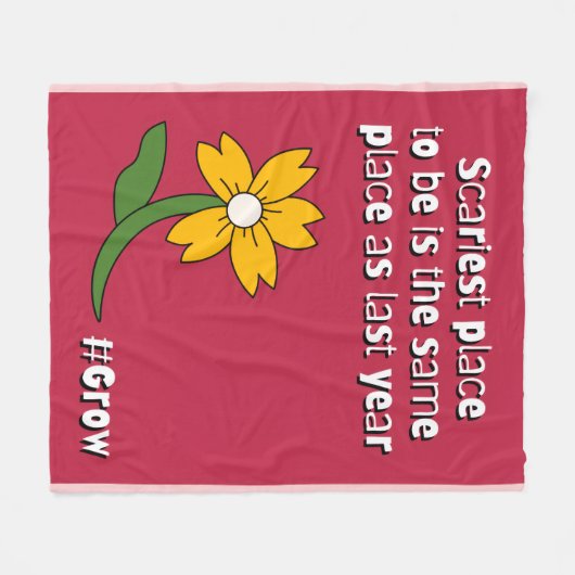 Couverture Polaire Scariest Place Is Staying the Same  (Devant (Horizontal))