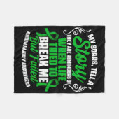 Couverture Polaire Scars Raconter l'histoire Traumatisme Brain Brain  (Devant (Horizontal))