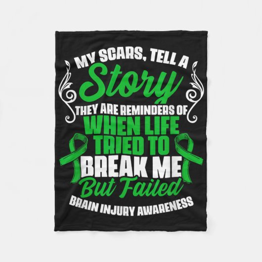 Couverture Polaire Scars Raconter l'histoire Traumatisme Brain Brain  (Devant)
