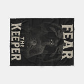 Couverture Polaire Scary Soccer Goalkeeper Horror Fear The Keeper Hal (Devant (Horizontal))