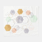 Couverture Polaire Scatter hexadécimal (Devant (Horizontal))