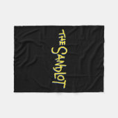 Couverture Polaire Scénario Bleu Jaune (Devant (Horizontal))