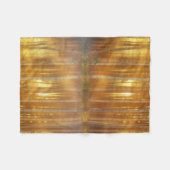 Couverture Polaire Scène de la forêt de Misty (Devant (Horizontal))