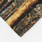 Couverture Polaire Scène de neige de la forêt fbcna (Coin)