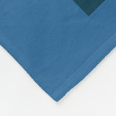 Couverture Polaire Scène de pêche de mouche - rivière de Lochsa, (Coin)