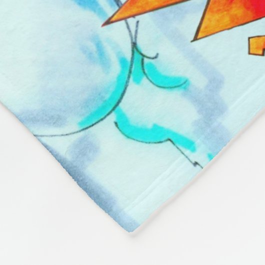 Couverture Polaire Scène d'hiver de Metalphant Blanket (Coin)