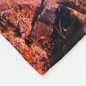 Couverture Polaire Scène du désert (Coin)