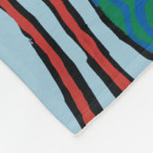 Couverture Polaire Scène mignonne de poissons d'éléphant avec le (Coin)