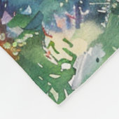 Couverture Polaire Scenic Landscape with Train (Coin)