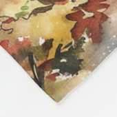 Couverture Polaire Scenic Landscape with Train (Coin)