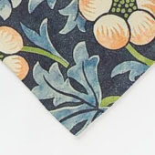 Couverture Polaire Schéma floral William Morris Strawberry Thief (Coin)
