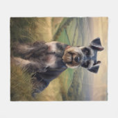 Couverture Polaire Schnauzer (Devant (Horizontal))