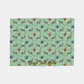 Couverture Polaire Schnauzer Art (Devant (Horizontal))