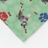 Couverture Polaire Schnauzer Art (Coin)