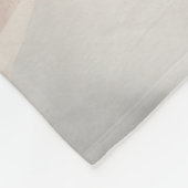 Couverture Polaire Schnauzer Chien à Noël de neige (Coin)